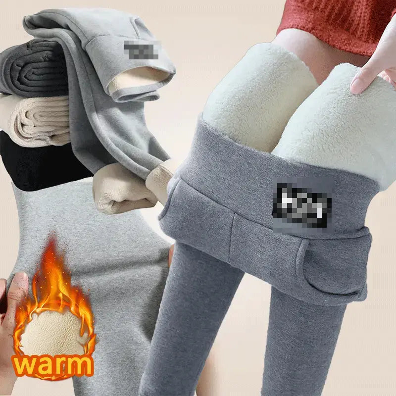 🌈🔥【M–3XL】Colanți noi pentru toamnă și iarnă, cu căptușeală groasă din fleece – rezistenți la vânt și călduroși