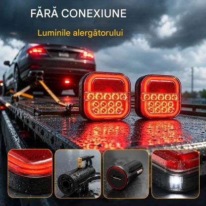 🚦【Universal 12V/24V】🚦 Lampă LED pentru remorcă auto