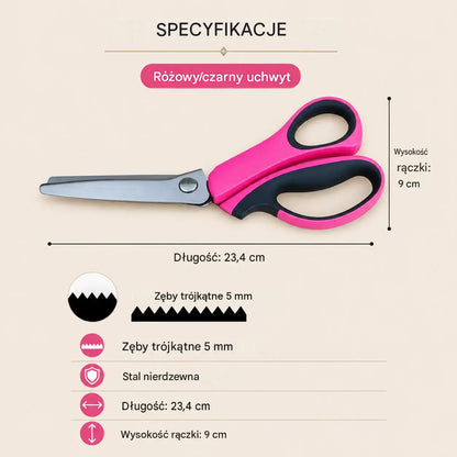 ✂️🧵Foarfece multifuncționale pentru lucrări manuale, creezi cu ușurință dantele spectaculoase!