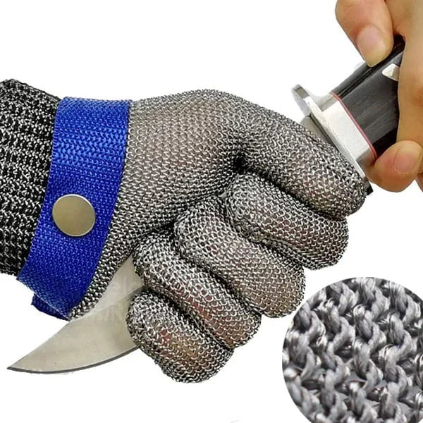 【Cumperi 1, primești 1 gratuit】 Mănușă metalică din plasă de oțel inoxidabil (grad alimentar)
