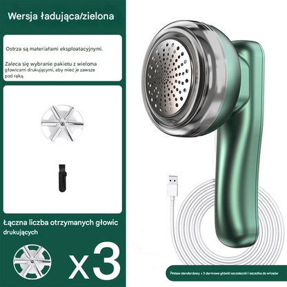 🔥【Hit sprzedażowy 50% zniżki】👚✨ Wielofunkcyjny przenośny elektryczny depilator kulek, profesjonalnie usuwa kuleczki z wełny, dzianiny i bawełny 👕🧥🧶