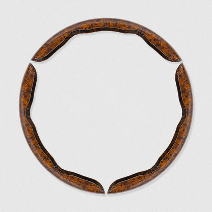 🚗【1 комплект 3 броя】👍👍Дървен противоплъзгащ калъф за волан на кола