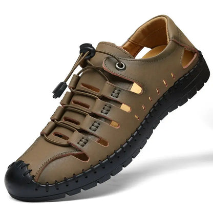 【38-44】😍Sandale noi din piele goală, casual, respirabile, pentru bărbați