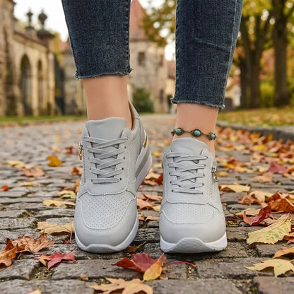 👟【36-43】Pantofi sport slip-on cu platformă, mărimi mari – Ușori, potriviți pentru purtarea zilnică – Confortabili pentru mers și exerciții
