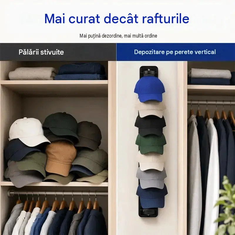 【2 bucăți】Organizator de pălării care economisește spațiu