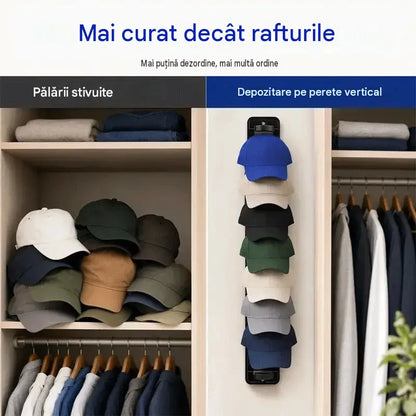 【2 bucăți】Organizator de pălării care economisește spațiu