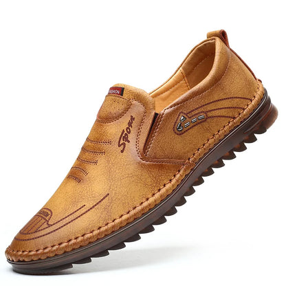 【39-44】Pantofi casual eleganți pentru bărbați, din piele naturală