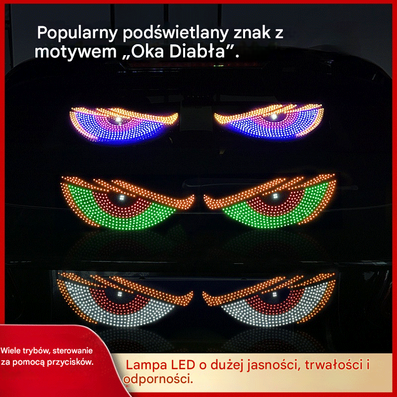 【Nowość 50% taniej】💡🎫 Miękki, lekki i elastyczny wyświetlacz LED do auta z możliwością regulacji