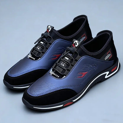 👞Pantofi business din piele naturală pentru bărbați, respirabili ✅ Anti-miros ✅ Talpă moale din cauciuc ✅ Eleganți și ușor de asortat