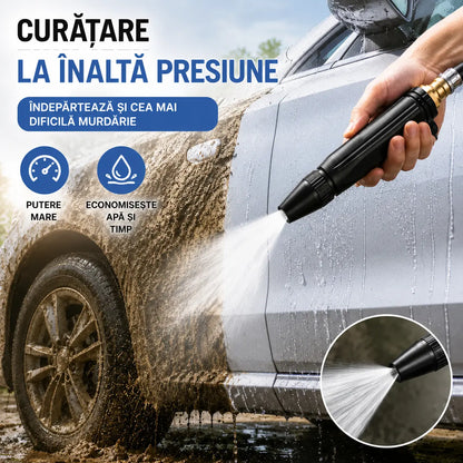 Ultima zi cu 55% reducere - 【2 seturi la 129 lei】Pistol de pulverizare cu apă de înaltă presiune pentru uz casnic
