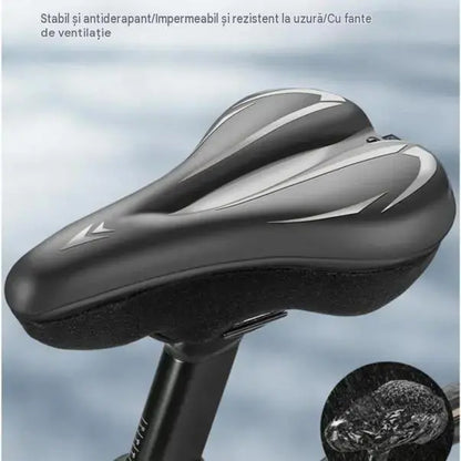 🚲 Husă pentru șaua bicicletei de munte, realizată din piele siliconică groasă, impermeabilă și foarte moale
