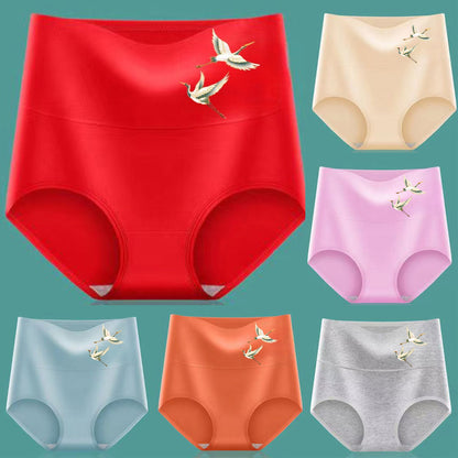 💖 Ultima zi cu reducere de 50% -【Set de 6 bucăți】Chilot modelator cu talie înaltă și efect de susținere pentru șolduri, din bumbac de calitate superioară✨️（45–105 kg）