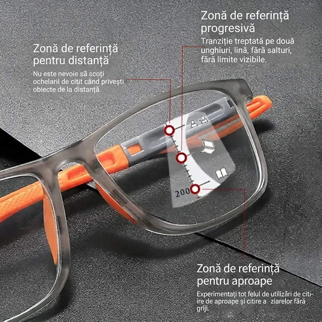 🕶️ Ochelari de citit fotocromici, ultraușori și de înaltă definiție, concepuți special pentru persoanele în vârstă.