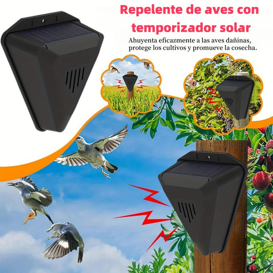 🔥【Kupte jeden a druhý dostanete zdarma】📣 Solární ptačí alarm se zvukem a světlem, vhodný do zahrad, k jezerům s rybami a do hor 