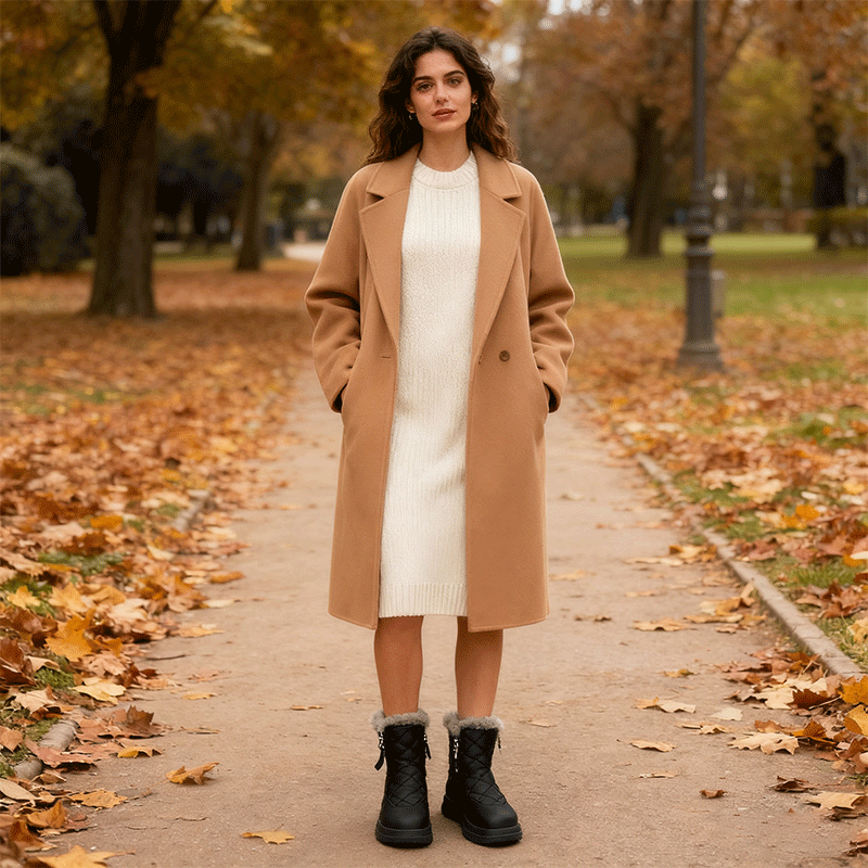 ✨ Εκπτώσεις μισής τιμής σε εξέλιξη 👢【Μεγέθη 35-41】🔥⛄ Μπότες φθινοπωρινής και χειμερινής εποχής, ζεστές, μοντέρνες, σχεδιασμός ανθεκτικός σε ολίσθηση, νέο στυλ