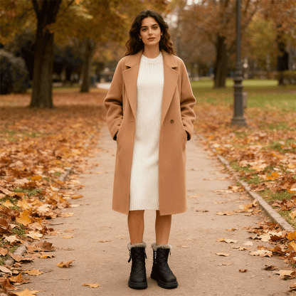 ✨ Εκπτώσεις μισής τιμής σε εξέλιξη 👢【Μεγέθη 35-41】🔥⛄ Μπότες φθινοπωρινής και χειμερινής εποχής, ζεστές, μοντέρνες, σχεδιασμός ανθεκτικός σε ολίσθηση, νέο στυλ