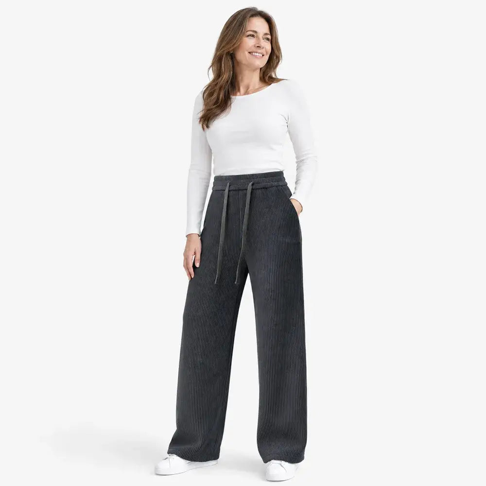 💖 Pantaloni noi, largi și elastici pentru femei 【40-110 kg】