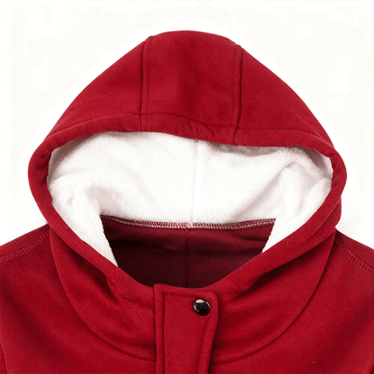 🔥Ostatni dzień 50% zniżki - Ciepłe damskie kurtki z kapturem, długość midi