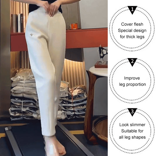 【S-4XL】Pantaloni harem casual cu talie înaltă