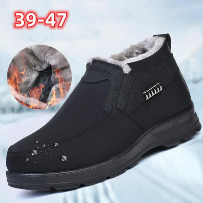 👞 Reduceri de iarnă -45% 🔥🔥【39-47】Ghete de iarnă, izolate și ranforsate, impermeabile și călduroase