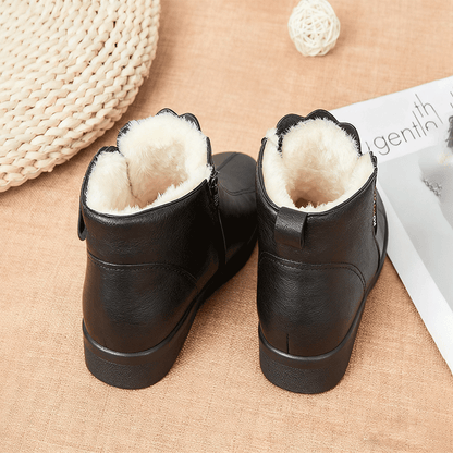 🔥Επίθετη πώληση περιορισμένου χρόνου【Μεγέθη 35-41】🥾Μόδας και θερματά χειμερινά παπούτσια από δέρμα, με σχεδιασμό μαλακής υπόσωμης