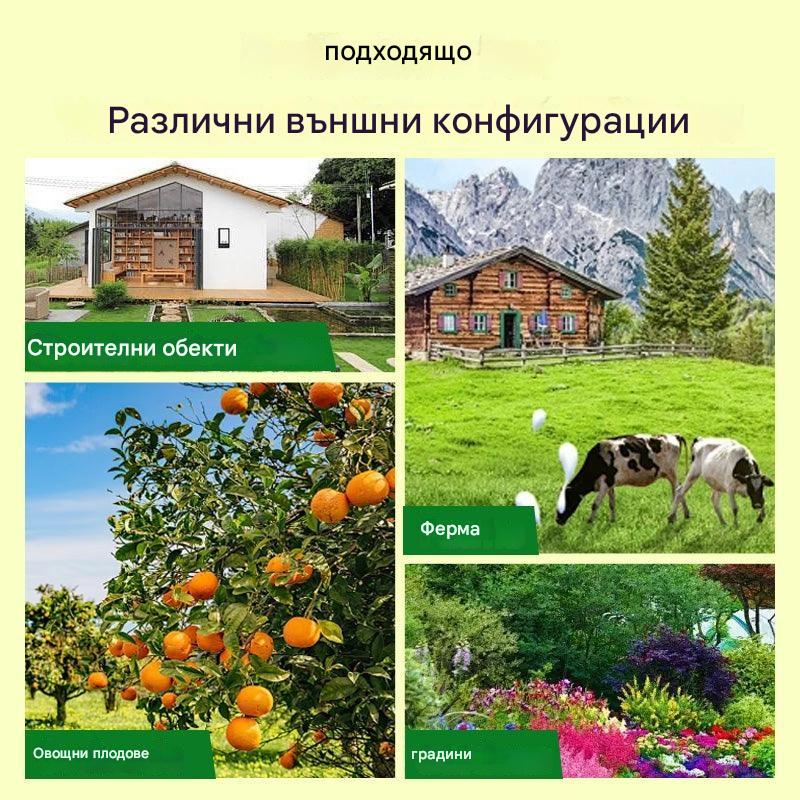 【Купете едно, вземете едно безплатно】🔥Слънчев ултразвуков репелент за птици за външна употреба, с мигащи инфрачервени светлини, червени и сини светодиоди