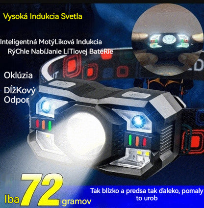 💡🌟【Kúp 1 a získaj 1 zadarmo】🔥🔥Inteligentné indukčné svetlo s dlhou výdržou batérie, čelová nočná rybárska lampa