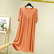 💖【S-4XL】Rochie de pijama cu mânecă scurtă, moale și confortabilă.