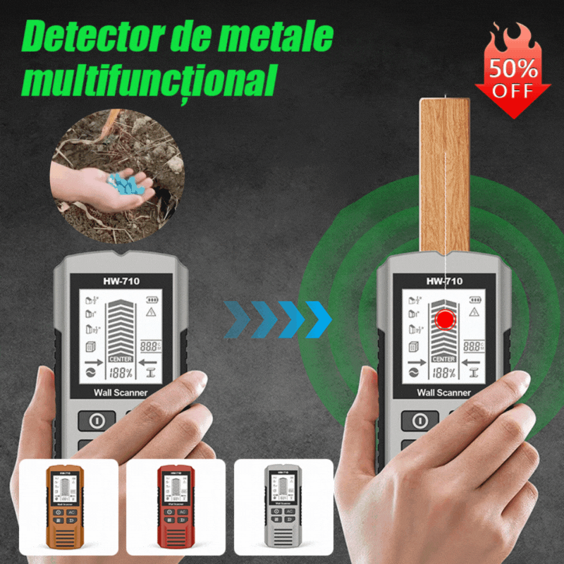 🔍Ανιχνευτής τοίχου 2 σε 1 – Αποφύγετε τα κρυμμένα καλώδια και σωλήνες!