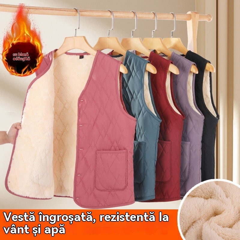 【🔥Kup jeden, a drugi dostaniesz gratis】🔥Nowa, cienka i ciepła kamizelka bez rękawów na jesień i zimę