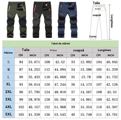 Oferta de jumătate de preț pentru toamnă și iarnă 【Mărimi S-5XL】Nou pantalon outdoor pentru bărbați, toamnă-iarnă 2025