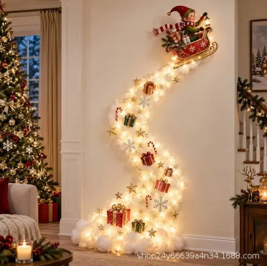 🎄 Aplică de perete „Cărarea magică de Crăciun”