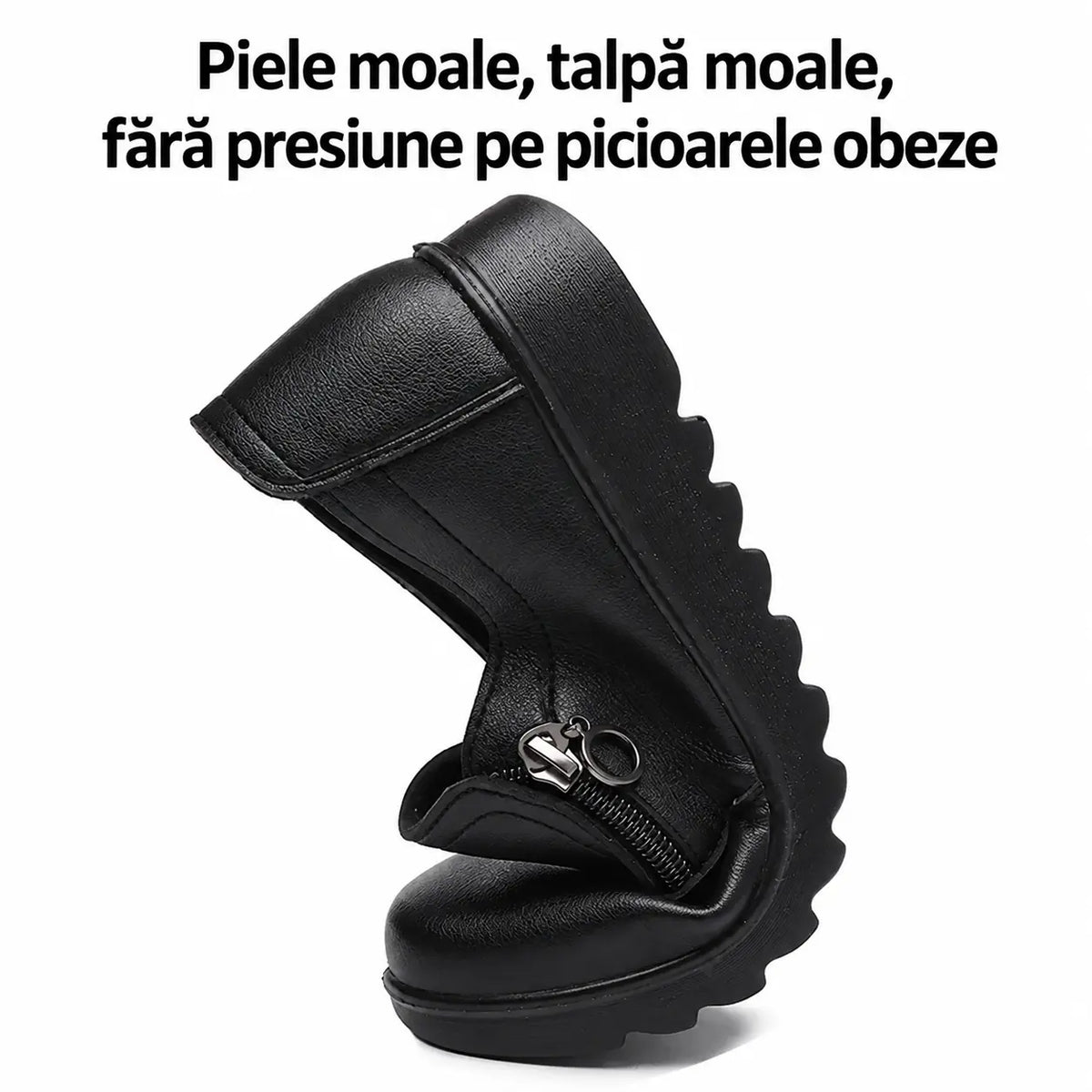 🔥【35-41】Pantofi confortabili din piele de vacă, talpă moale, antiderapantă, rezistență la uzură timp îndelungat, calitate garantată