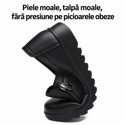 🔥【35-41】Pantofi confortabili din piele de vacă, talpă moale, antiderapantă, rezistență la uzură timp îndelungat, calitate garantată