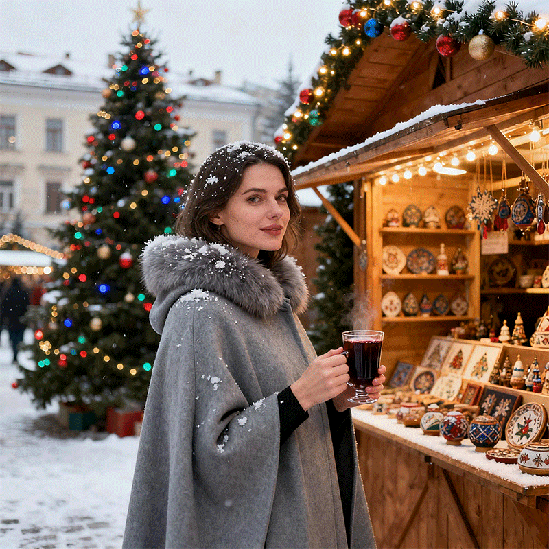 🔥📢Oferta 50% na ograniczony czas [Rozmiary S-5XL] Nowy damski miękki wełniany długi płaszcz