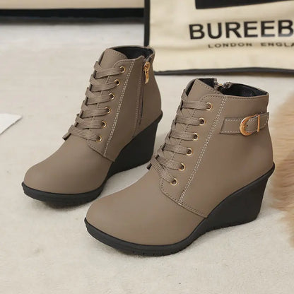 【35-42】👢 Ghete de damă de iarnă cu platformă ascunsă – o alegere elegantă și stabilă pentru zilele friguroase