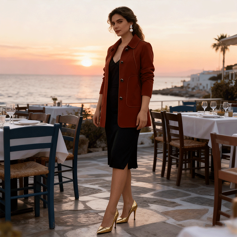 Πολovična τιμή για περιορισμένο χρόνο 🎊【Μεγέθη M-4XL】Νέο μοντέλο του 2025: μοντέλο μονόχρωμο κάμπα με γαλλιάνου