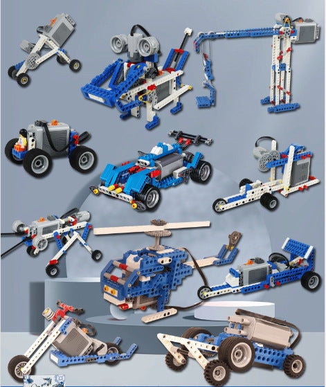 【Priame zľavy 50 %】Elektrické stavebné hračky