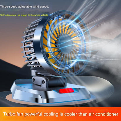 🔥【Reducere limitată -50%】Ventilator auto reglabil cu trei viteze
