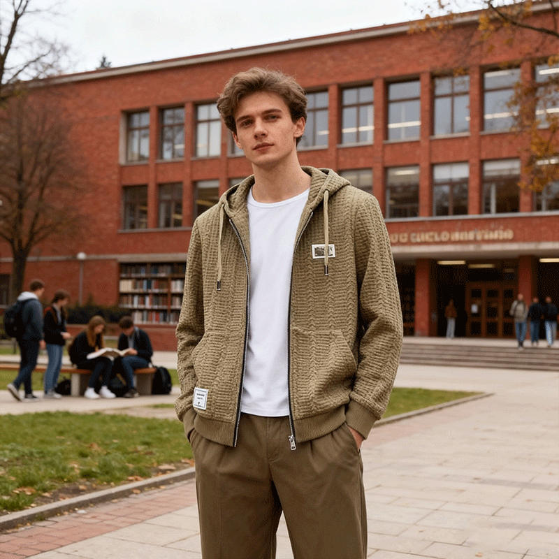 ⚡Pory jesienno-zimowe 50% OFF【M-4XL】Nowe modele 2025 r. z wyjątkowym stylem wysokiej klasy – wszechstronne kurtki z kapturem