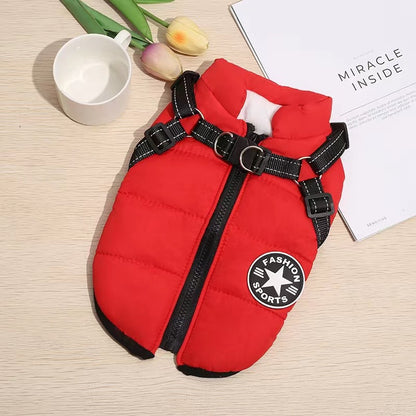 🐕‍🦺【50% popusta】Jesensko/zimsko skijaško odijelo za kućne ljubimce, vodootporna i topla pamučna jakna za pse