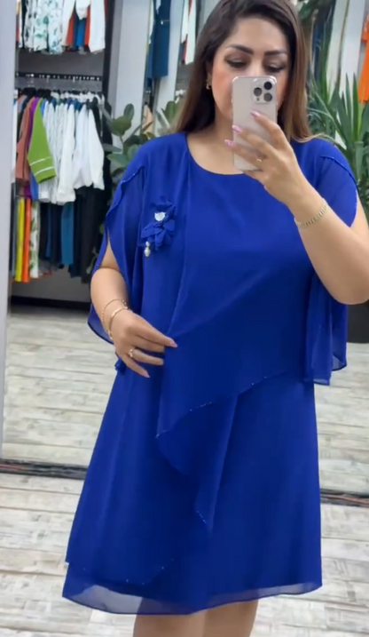 👗💥【S-5XL】Rochie nouă la modă, design clasic, elegantă și simplă