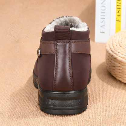 Promocja w połowę ceny 🔥 【Rozmiary 39-47】❄️ Męskie zimowe grube buty bawełniane i buty zimowe wełniane