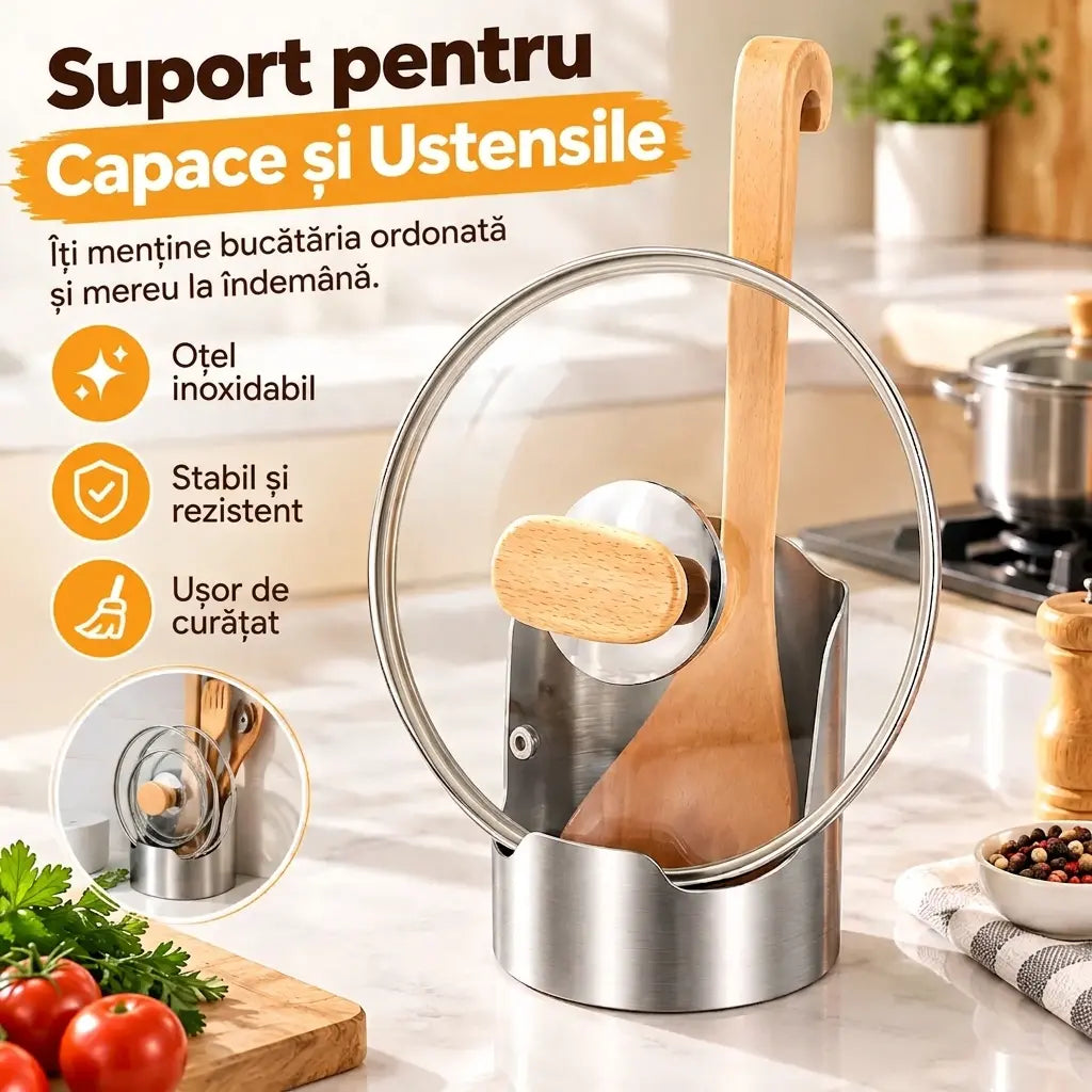 🔥【Cumperi 1, primești 1 gratuit】🥄 Organizator multifuncțional pentru ustensile de bucătărie: păstrează totul organizat și la îndemână ✨🏠
