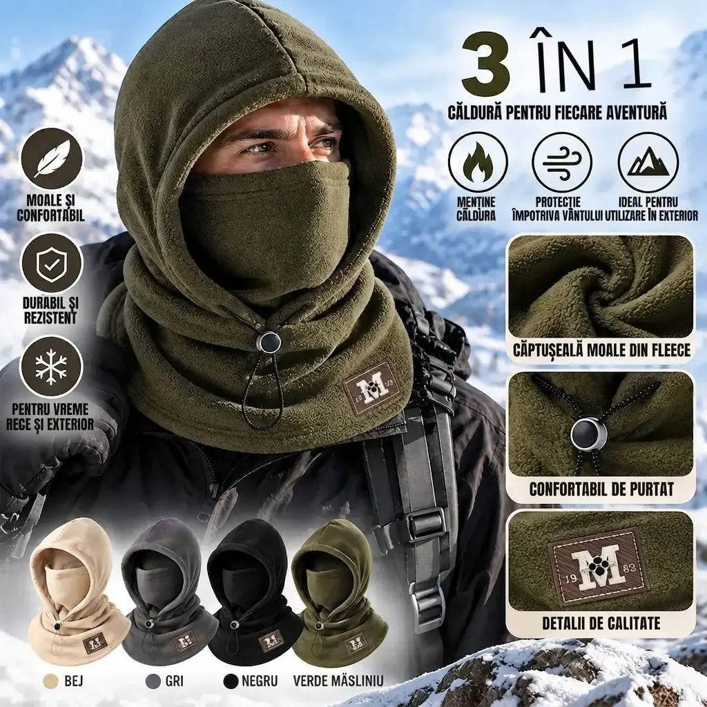 🔥 Hanorac din fleece 3 în 1 – un articol indispensabil pentru ciclismul în aer liber toamna și iarna.