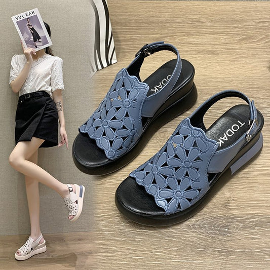 ❤️【Timp limitat 50% reducere】【35-40EU】Sandale cu cizmă cu talpă moale și talpă moale retro-3679591