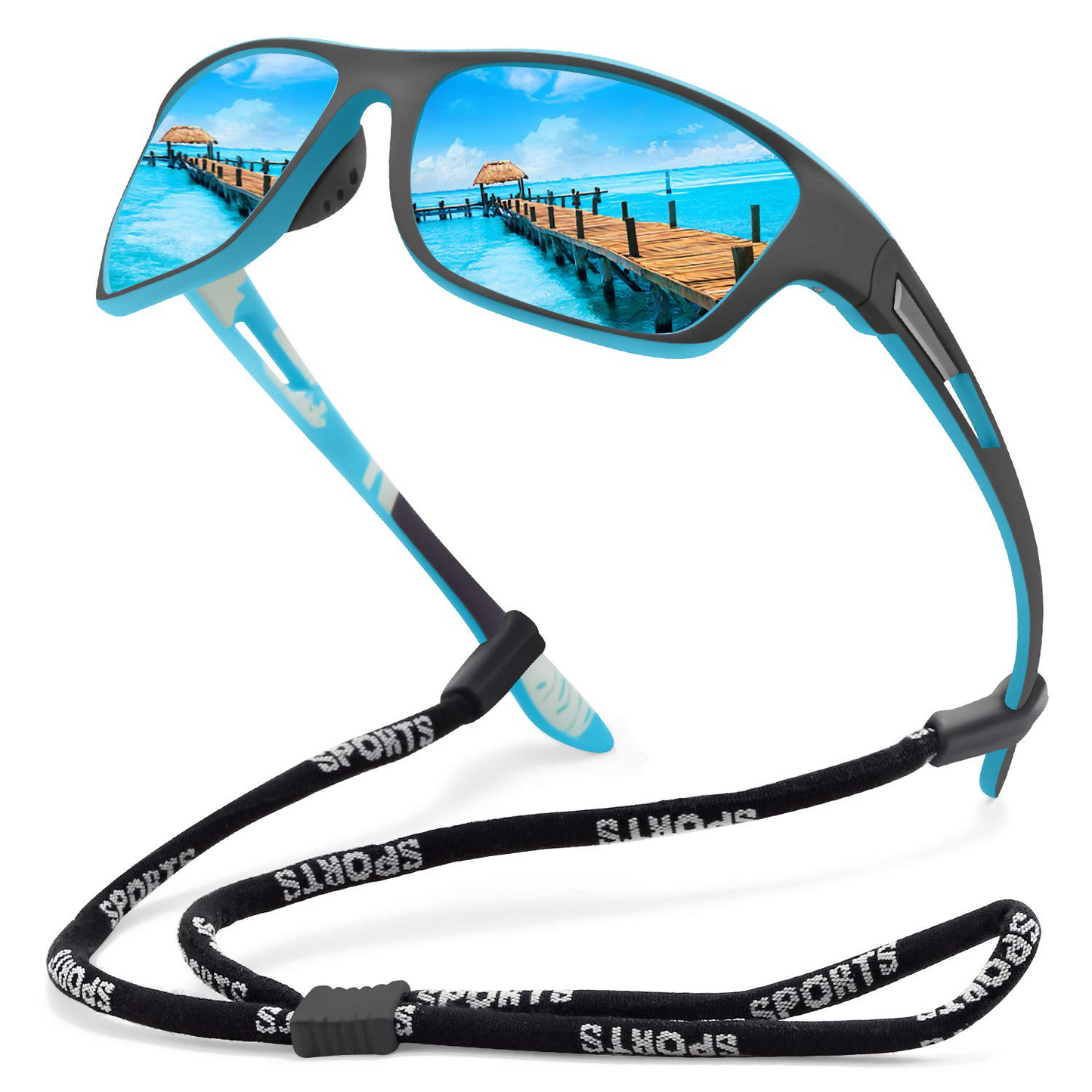 🚵‍♂️😎【50% reducere🔥】⚡ Ochelari de soare sport polarizați pentru bărbați, eleganți și rezistenți la praf, perfecți pentru ciclism în aer liber