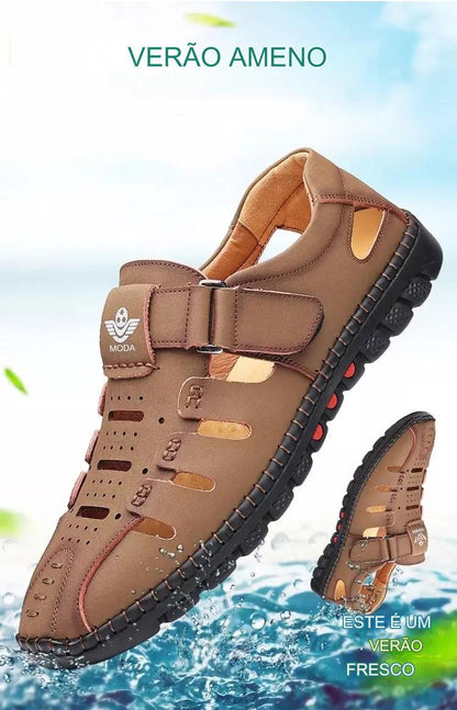 🔥【38-44】2025 vară nou respirabil gol bărbați pantofi casual, talpă moale