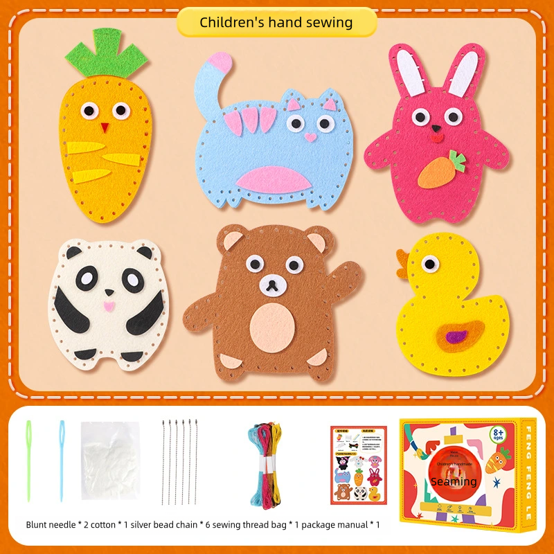 🧵【Kúp 1 a získaj 1 zadarmo】Sada na šitie pre domácich majstrov, ručne vyrobená, vhodná pre deti