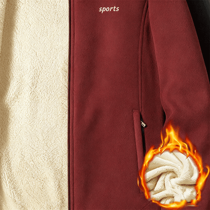 ⛄【Размери M-5XL】Нова мъжка дебела аksamitена kurtka с ягненски мех, за есен и зима